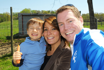 Tanya, Aiden, and Elliott Bennett